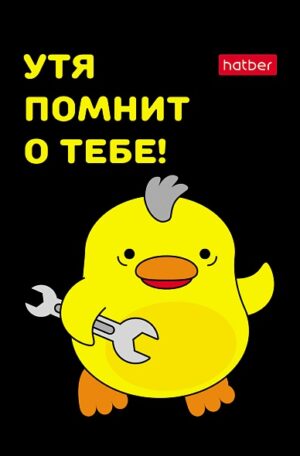 Блокнот 48л. А7 Hatber УтяКря, клетка