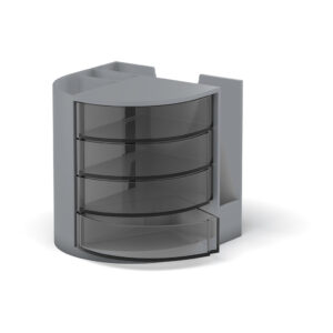 Подставка настольная Erich Krause Venezia Classic, серый