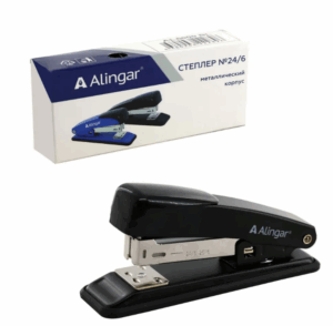 Степлер №24/6 Alingar до 20л. черный
