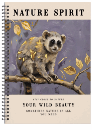 Тетрадь120л. А5 клетка Эксмо JANE Nature spirit, 7БЦ на гребне