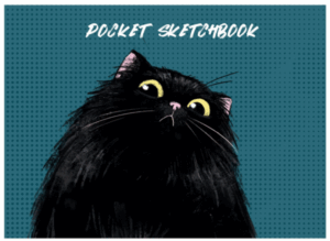 Скетчбук А6  48л Эксмо Мя? 7БЦ 100г/м