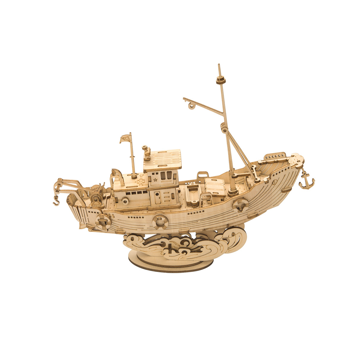 Пазлы 3D Корабли Рыболовецкое судно 104 эл.