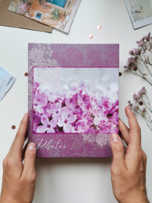 Фотоальбом 200 фото 10х15см Bloom Сирень