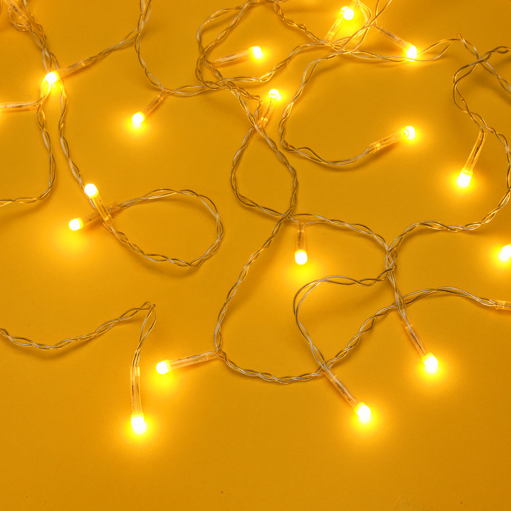 Электрогирлянда-занавес Штора 3х2 м, 120 L, шампань 8 режимов 220В