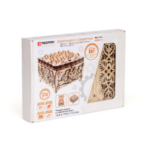 Пазлы 3D Механика Шкатулка с секретом 226 эл.