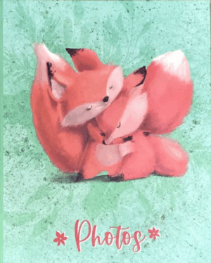 Фотоальбом 200 фото 10х15см Лисья жизнь