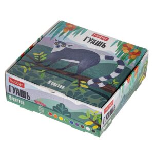 Гуашь  9 цв. 20мл Hatber COLORA