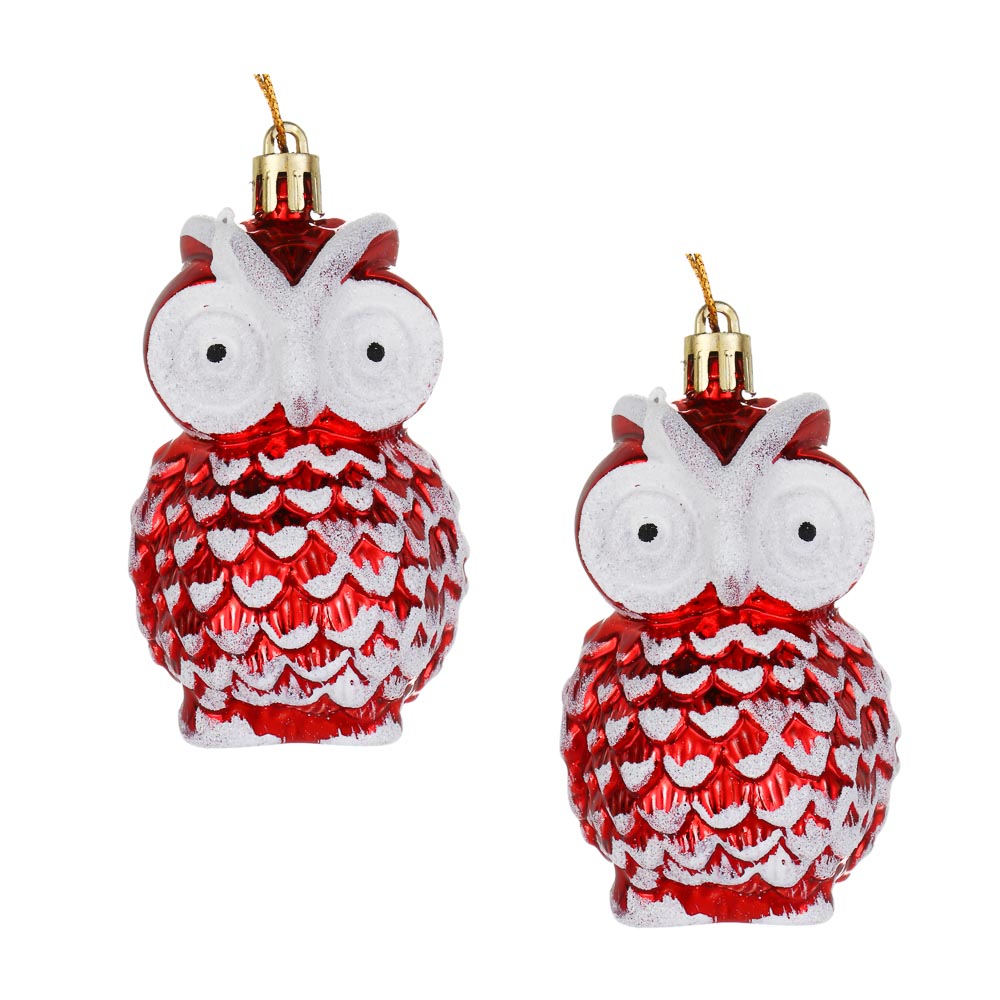 Набор декоративных украшений Совы 2шт.