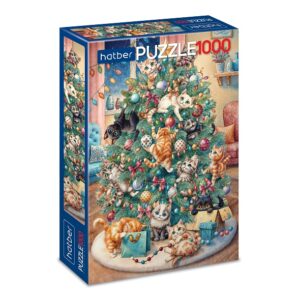 ПАЗЛЫ 1000 эл. Premium Мяу-ёлка 480х680мм