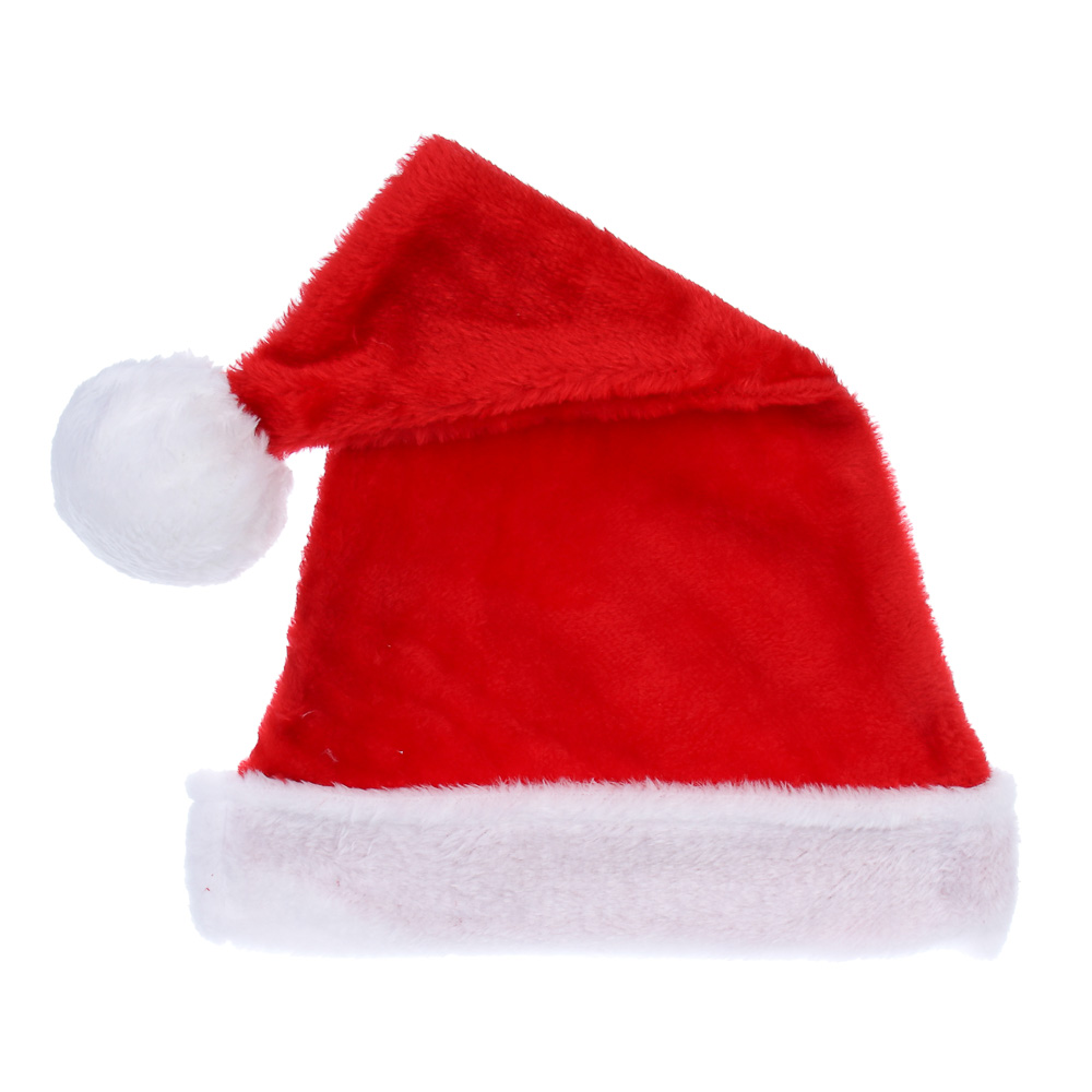 Колпак новогодний 41см красный