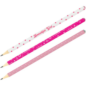 Карандаш чернографитный MESHU Sweet girl НВ, б/л