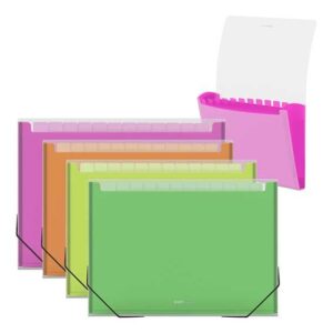Папка на резинке ErichKrause 13 отдел. Matt Neon ассорти