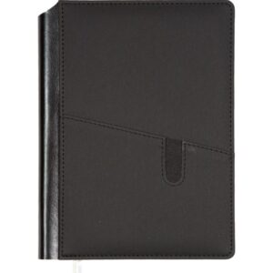 Ежедневник 2026г. А5 168л. deVENTE Brighton, черный в подарочной коробке