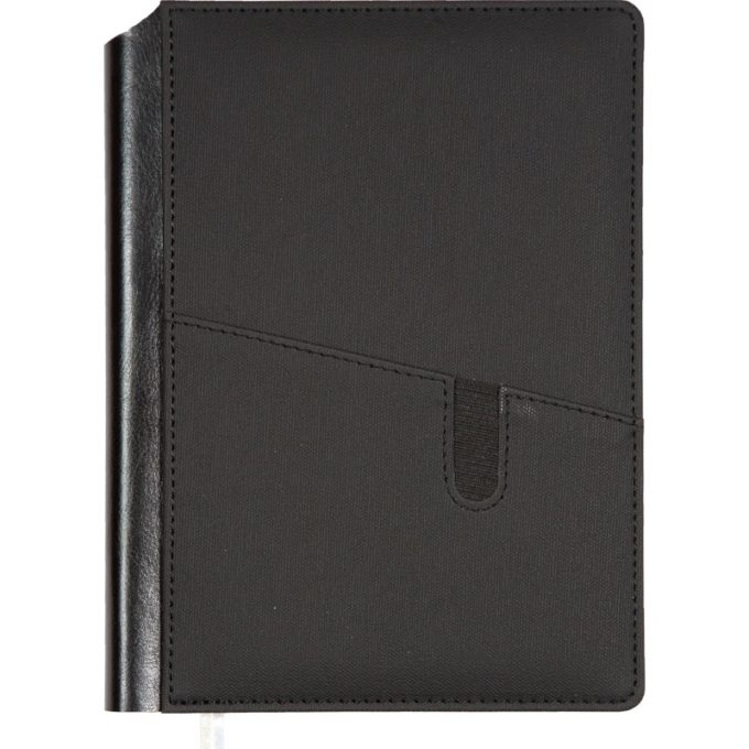 Ежедневник 2026г. А5 168л. deVENTE Brighton, черный в подарочной коробке