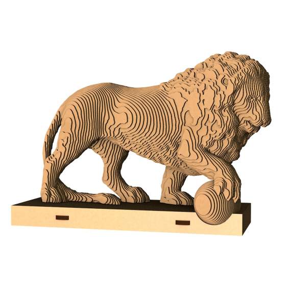 Конструктор картонный 3D 5cult Петербургский Лев