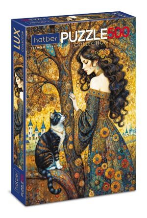 ПАЗЛЫ 500 эл. Premium Тайна золотого дерева 330х480мм