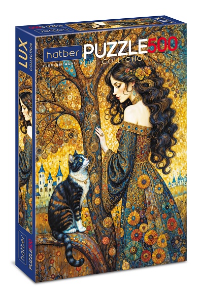 ПАЗЛЫ 500 эл. Premium Тайна золотого дерева 330х480мм