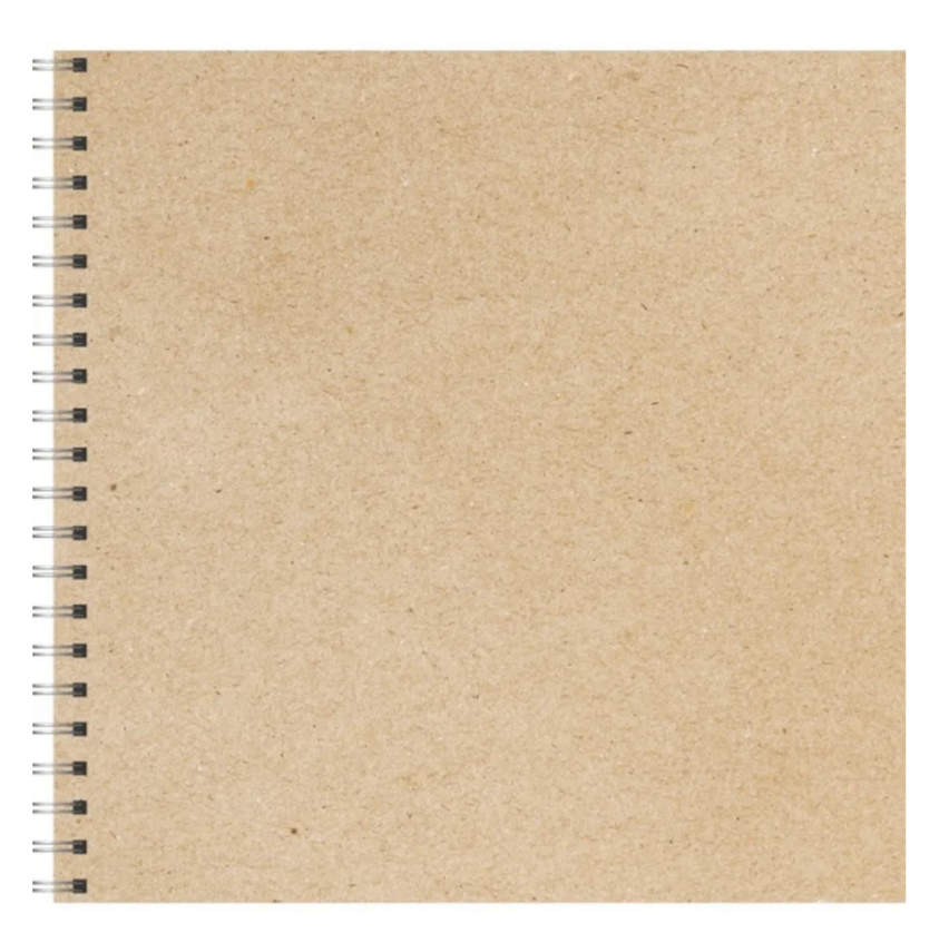 Скетчбук 200х200мм 40л deVENTE Minimalism 160г/м, спираль