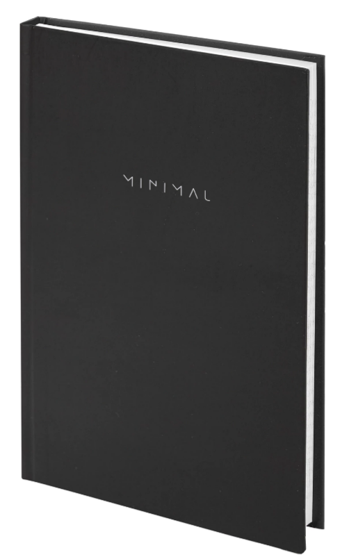 Блокнот 80л. А5 BRAUBERG Minimal черный, клетка