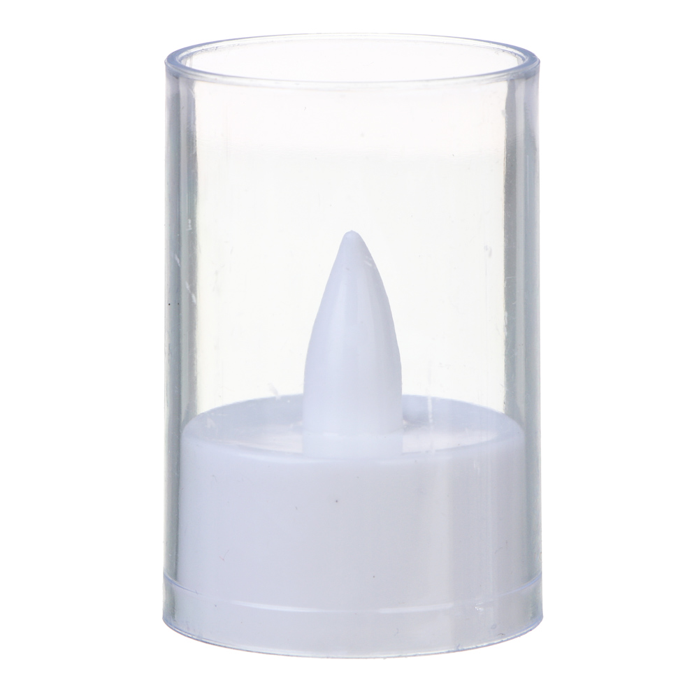 Светильник декоративный Свеча в стакане, 4х6см 3×AG10