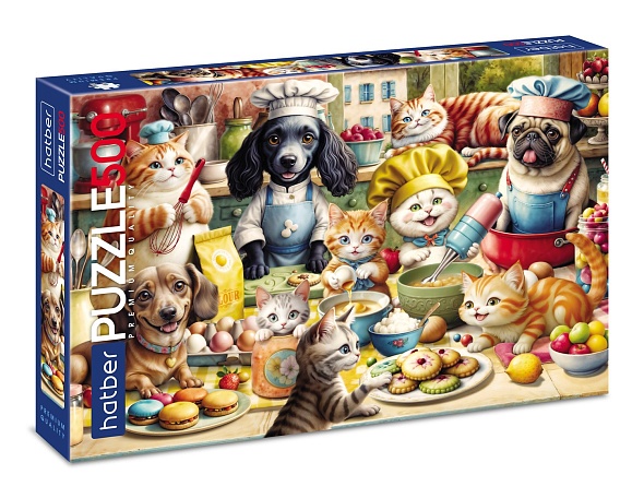 ПАЗЛЫ 500 эл. Premium Пушистые кулинары 330х480мм