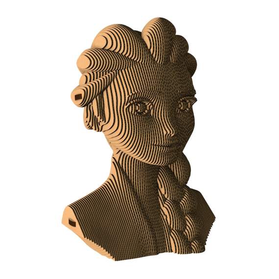 Конструктор картонный 3D 5cult Эльза