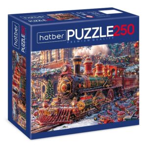 ПАЗЛЫ 250 эл. Premium Сказочный паровоз 280х400мм