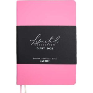 Ежедневник 2026г. А5 168л. deVENTE Nobile, розовый