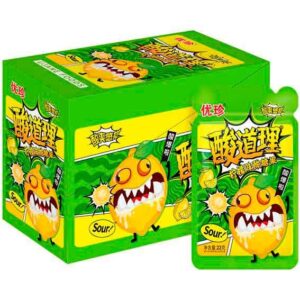 Леденцы кислые Sour Candy 22 г лимон