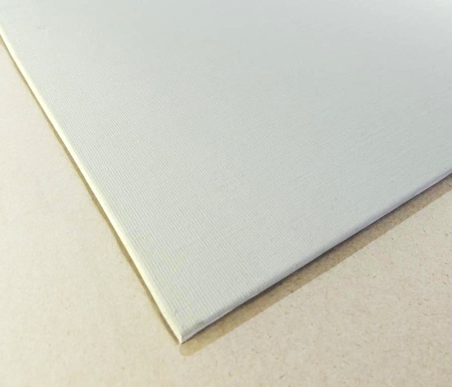 Холст грунтованный на картоне 20х30см, 3 мм, акриловый грунт, хлопок