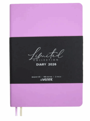 Ежедневник 2026г. А5 168л. deVENTE Nobile, фуксия