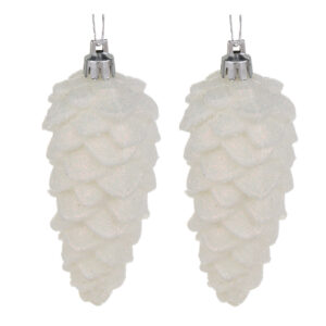 Набор декоративных украшений Шишки 2шт. 4,5х12см