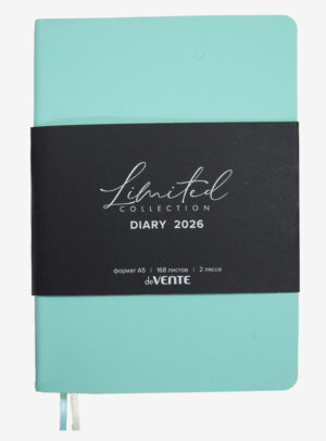 Ежедневник 2026г. А5 168л. deVENTE Nobile, мятный