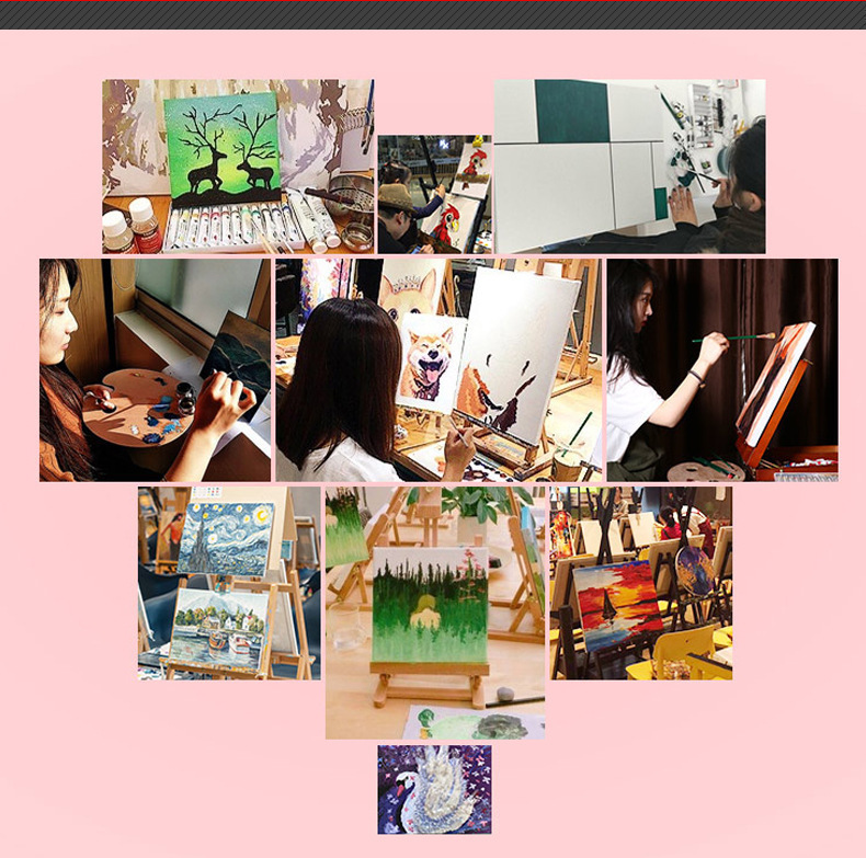 Холст грунтованный на картоне 20х20см, 3 мм, акриловый грунт, хлопок