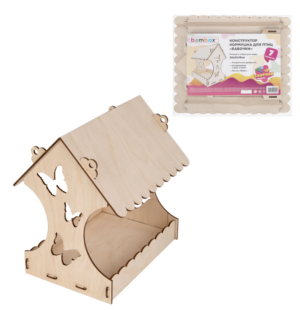 Конструктор Кормушка для птиц Бабочки BAMBOX