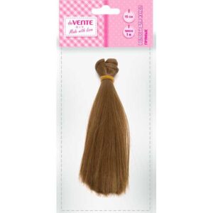 Декоративные элементы Волосы искусственные для кукол deVENTE 15см, прямые русые