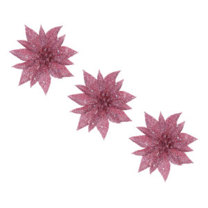 Цветы на проволоке 11x11см 3 шт