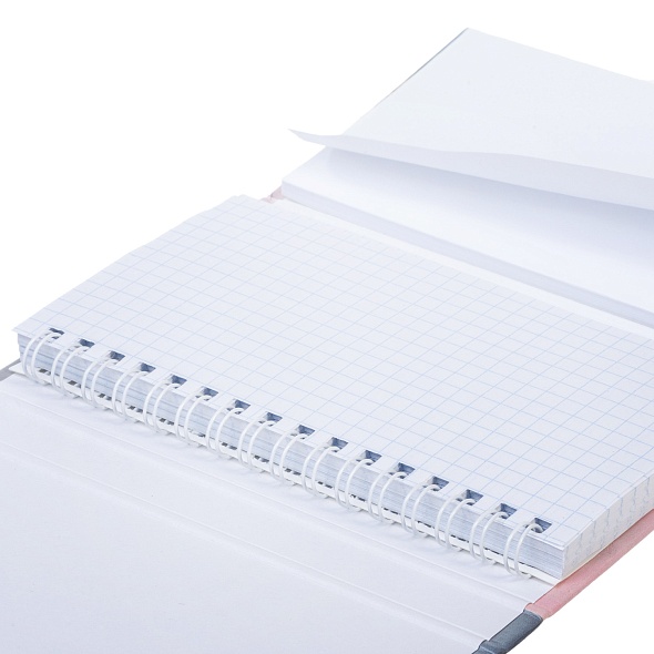 Записная книжка 80-50л. А6 Hatber Flower dreams гребень, резинка