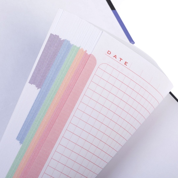 Бизнес-блокнот А5 96л. Hatber AutoCarbon, клетка