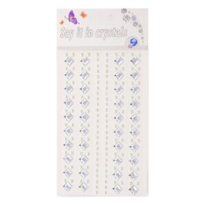 Наклейки из страз Alingar Снежный ромб