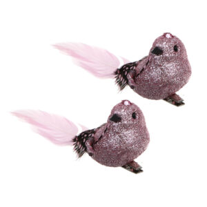 Птицы на прищепке 3,5x11см 2 шт пластик