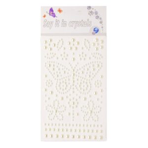 Наклейки из страз Alingar Композиция бабочки