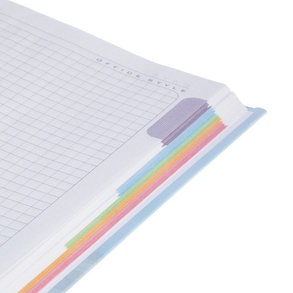 Бизнес-блокнот А5 80л. Hatber Black Cat, клетка