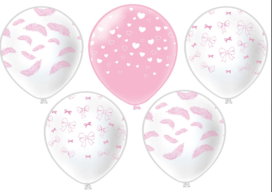 Шары воздушные Бантики 12"