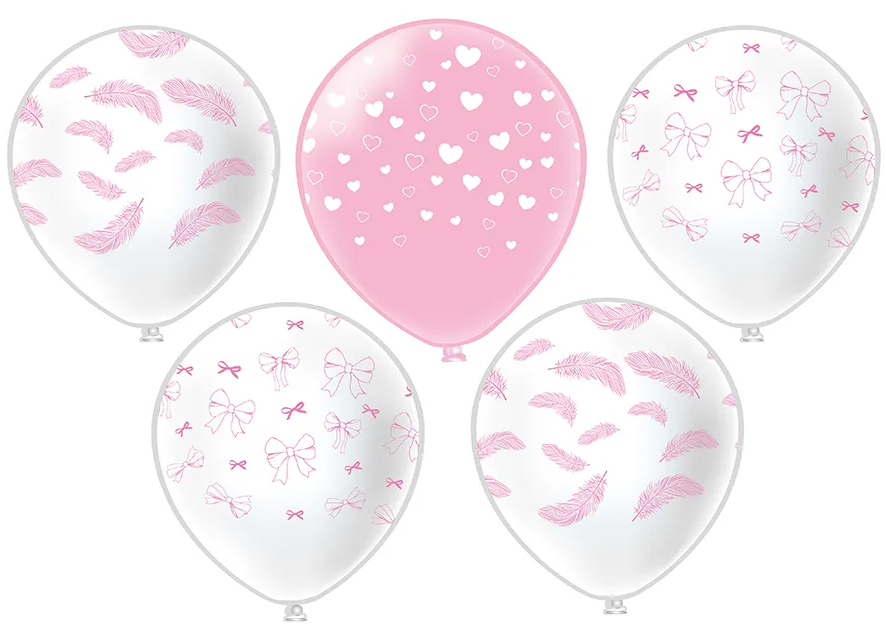 Шары воздушные Бантики 12"