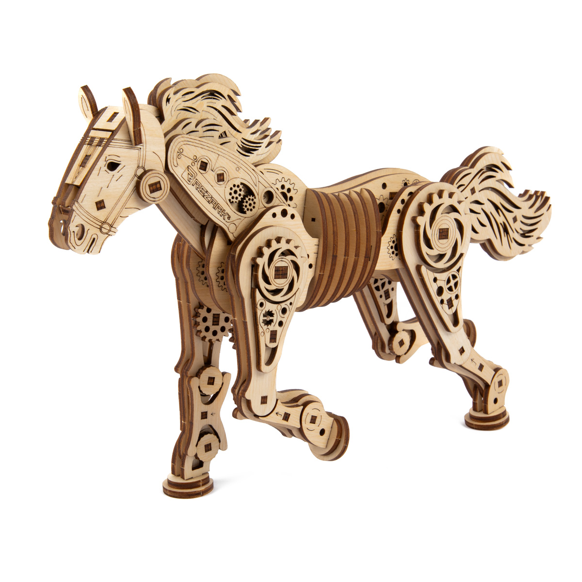 Пазлы 3D Механика Механическая лошадь 166 эл.