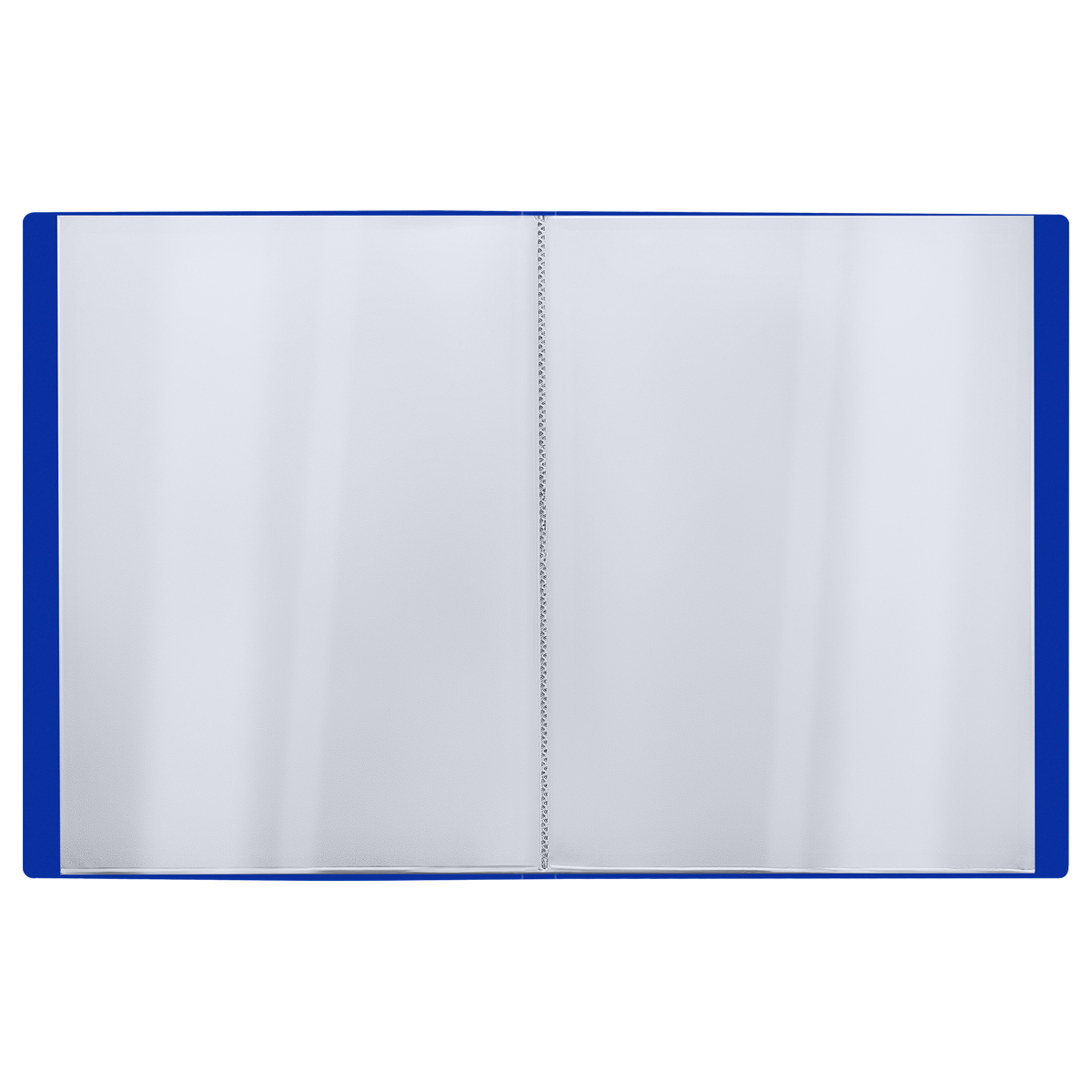 Папка 20 вкладышей СТАММ Стандарт 14мм 600мкм Синяя