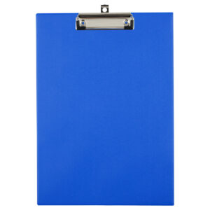 Планшет с верхним зажимом А4 ПВХ OfficeSpace синий