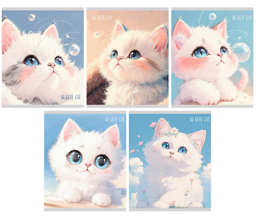 Тетрадь 48 л. клетка ЭКСМО Cute Fluffy