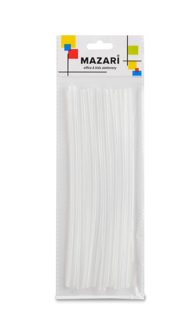 Клеевой стержень, диаметр 7мм 200 мм (8шт) Mazari
